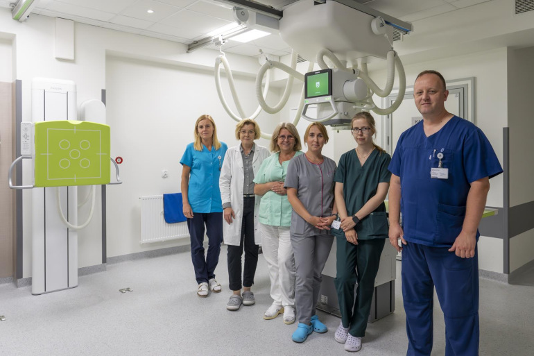 Zdjęcie nagłówkowe otwierające podstronę: Nowa pracownia RTG w Uniwersyteckim Szpitalu Klinicznym