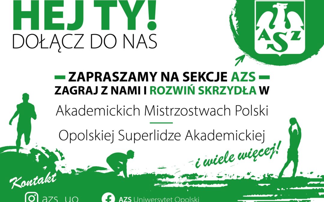 AZS zaprasza na sekcje sportowe